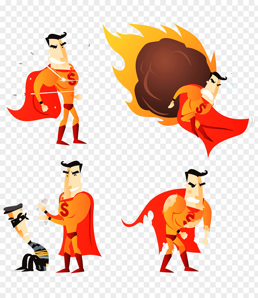 Superman Justice Superhero Cartoon Stock Photography Illustration PNG