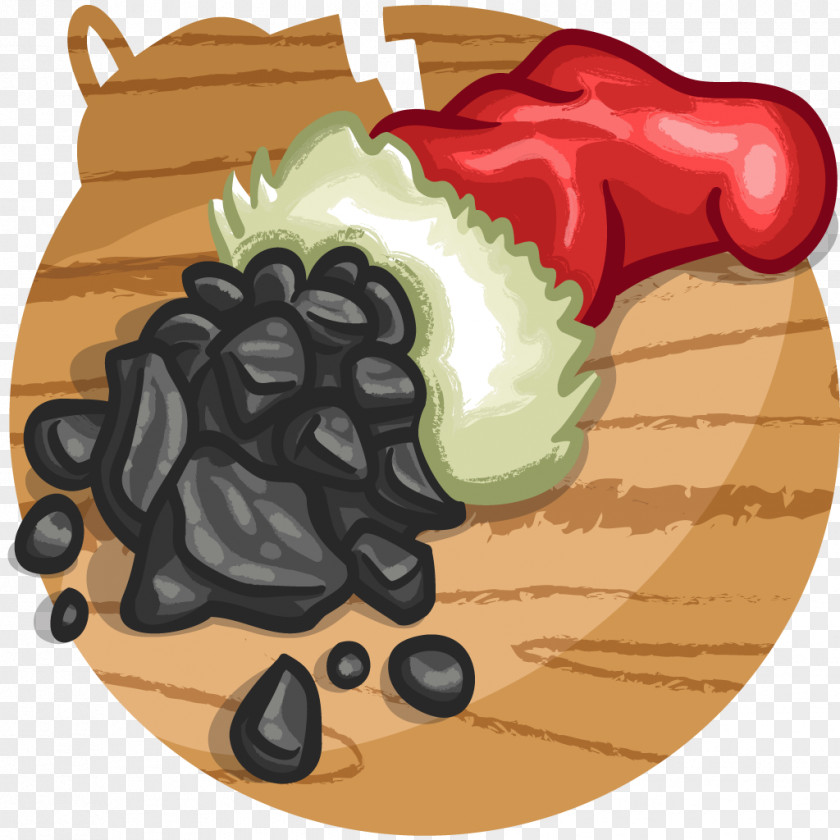 You Are Getting A Lump Of Coal Illustration Cartoon Fruit PNG