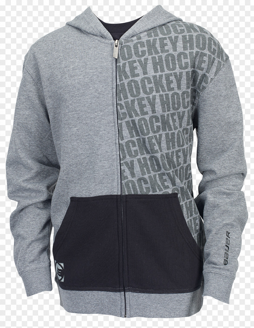 Zipper Shirt Top Hoodie Bauer RE-AKT 75 Hockey Helmet Bluza Sweater Jacket PNG