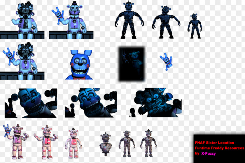 Funtime Freddy Five Nights At Freddy's: Sister Location Action & Toy Figures Video Game Jump Scare PNG