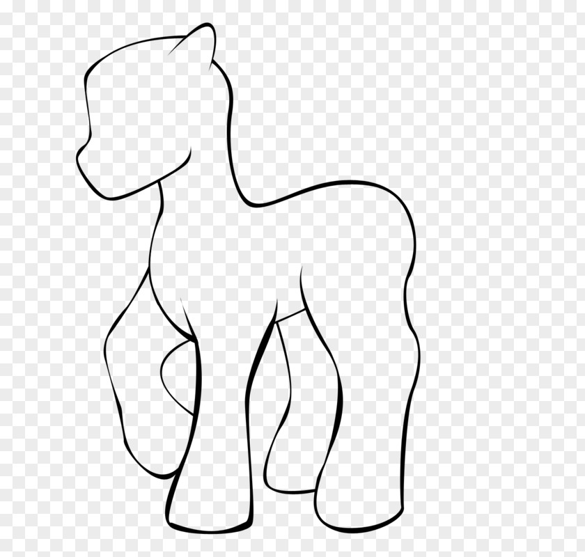 Pony Line Art Dog Breed Drawing Clip PNG