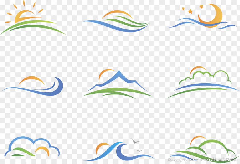The Weather Landscape Logo Royalty-free Illustration PNG