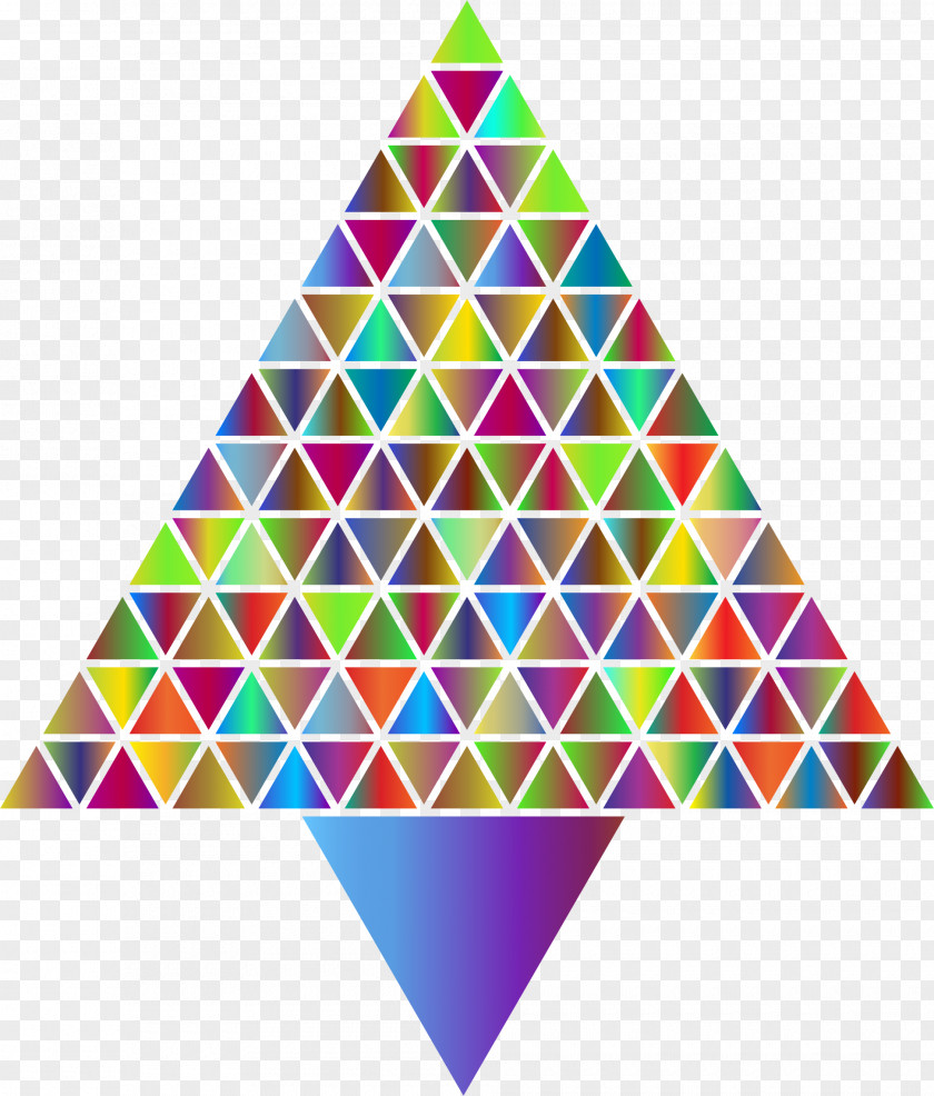 Triangle Shape Pattern PNG