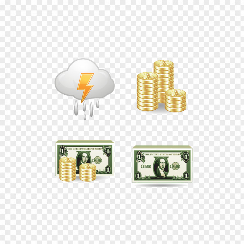 Coins Vector Elements Raining Coins: Nelly Pogostick Clip Art PNG