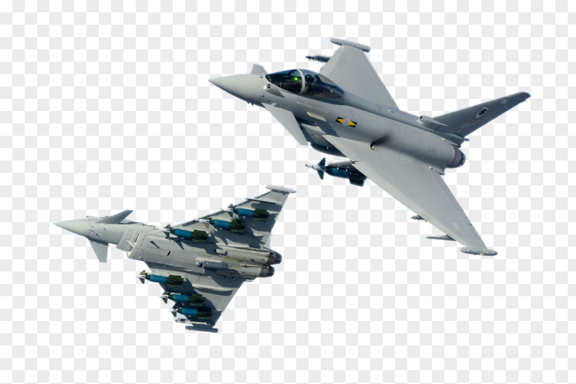 Airplane Eurofighter Typhoon Sukhoi Su-35 Fighter Aircraft Hawker PNG