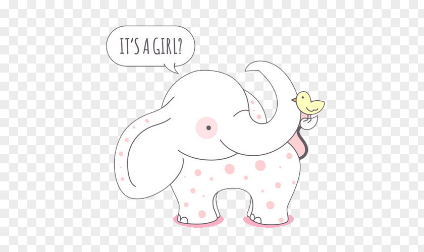 Cartoon Elephant Indian Illustration PNG