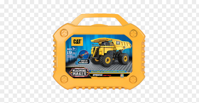 Caterpillar Dump Truck Inc. Car Heavy Machinery Architectural Engineering PNG