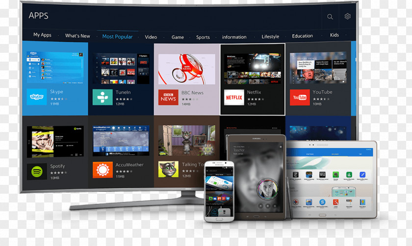 Discount Live Samsung Galaxy Apps Electronics Smart TV PNG
