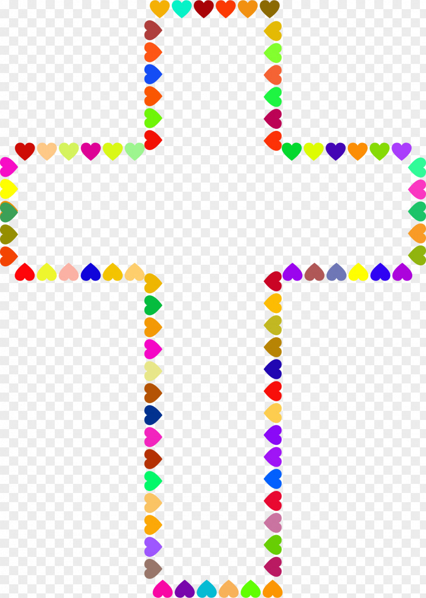 Hearts Cross Cliparts Clip Art PNG