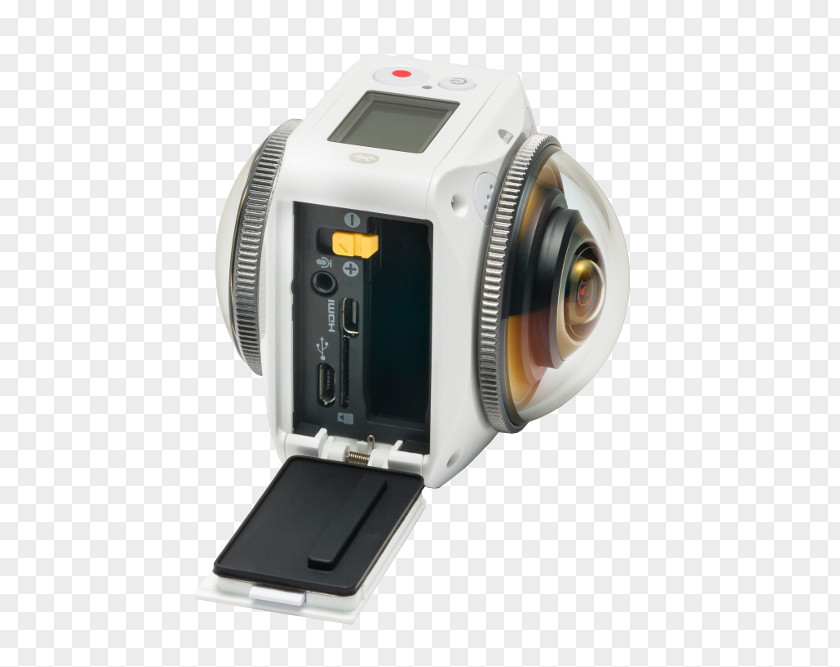 Camera Kodak PIXPRO 4KVR360 Video Cameras SP360 4K Resolution PNG