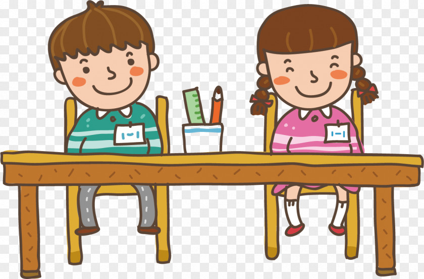 Children's Desk Pencil PNG Vector Elements Student Teacher Adobe Illustrator PNG