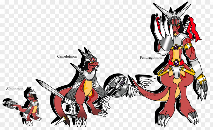 Digimon Impmon Leomon Ghoul PNG