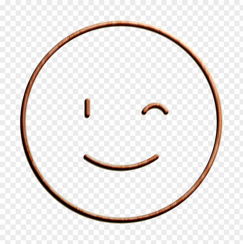 Pleased Oval Happy Face Emoji PNG