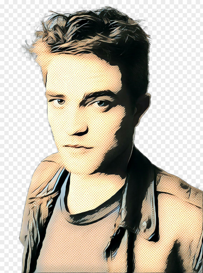 Quiff Drawing Vintage Background PNG