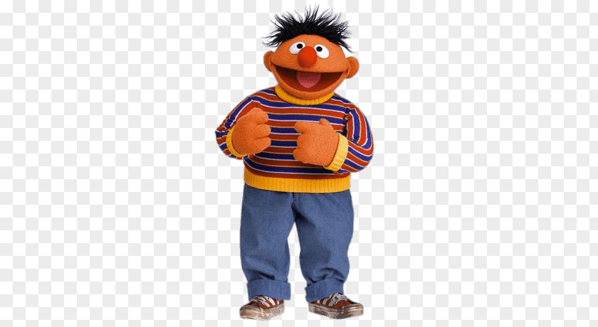 Sesame Street Ernie Standing PNG Standing, from clipart PNG
