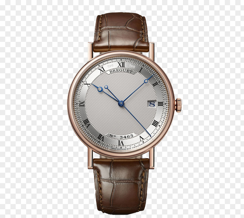 Watch Breguet Colored Gold Strap PNG
