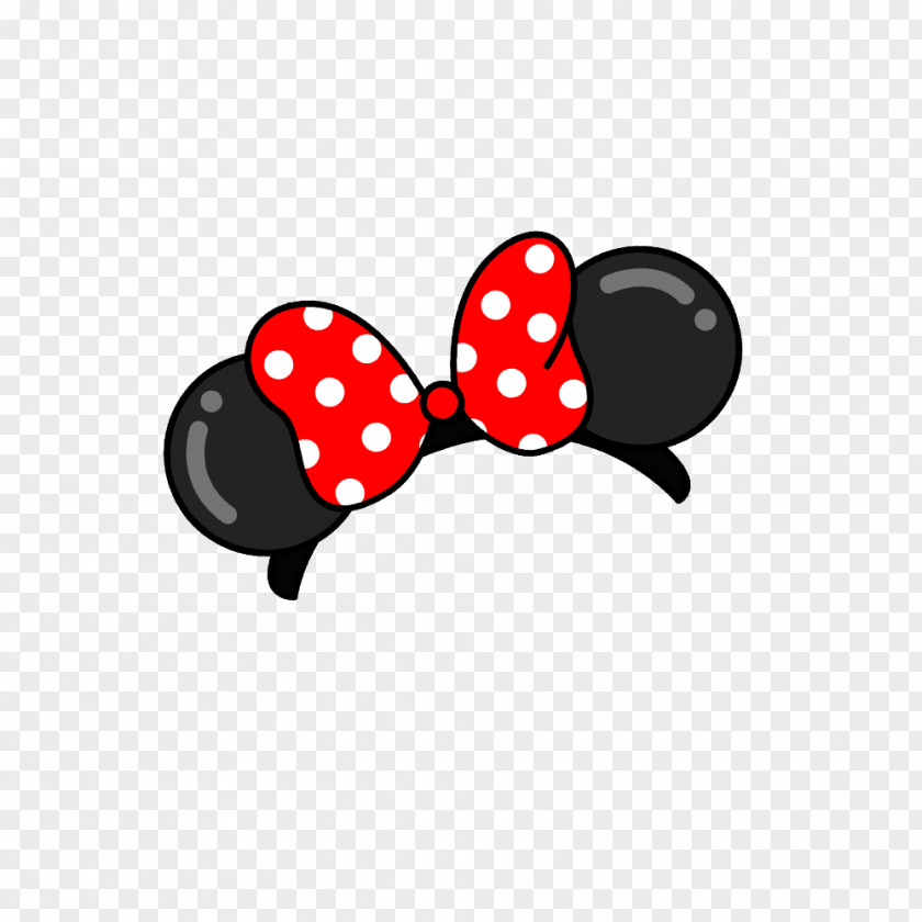 Barrette Cartoon Minnie Mouse Mickey Donald Duck Ear PNG