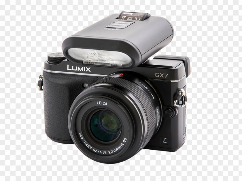Camera Lens Digital SLR Mirrorless Interchangeable-lens Panasonic Lumix DMC-LX100 Flashes PNG