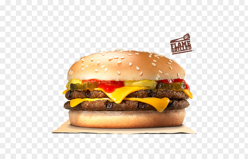 Double Promotion Cheeseburger Whopper Hamburger Big King Veggie Burger PNG