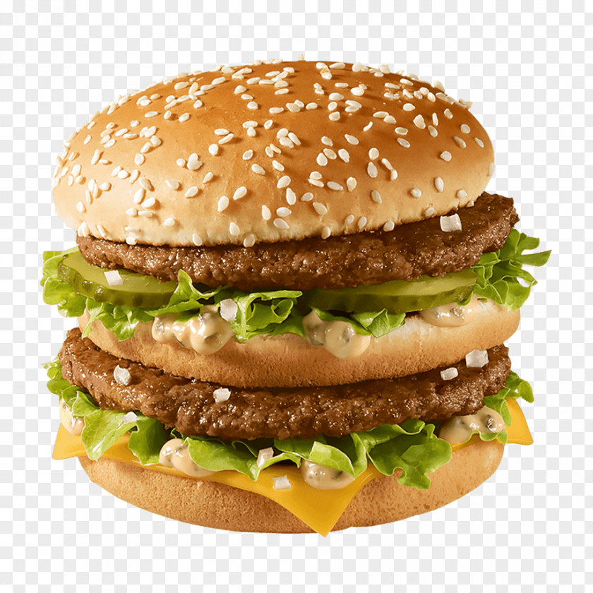 Fried Chicken Hamburger McDonald's Big Mac Cheeseburger Fast Food French Fries PNG