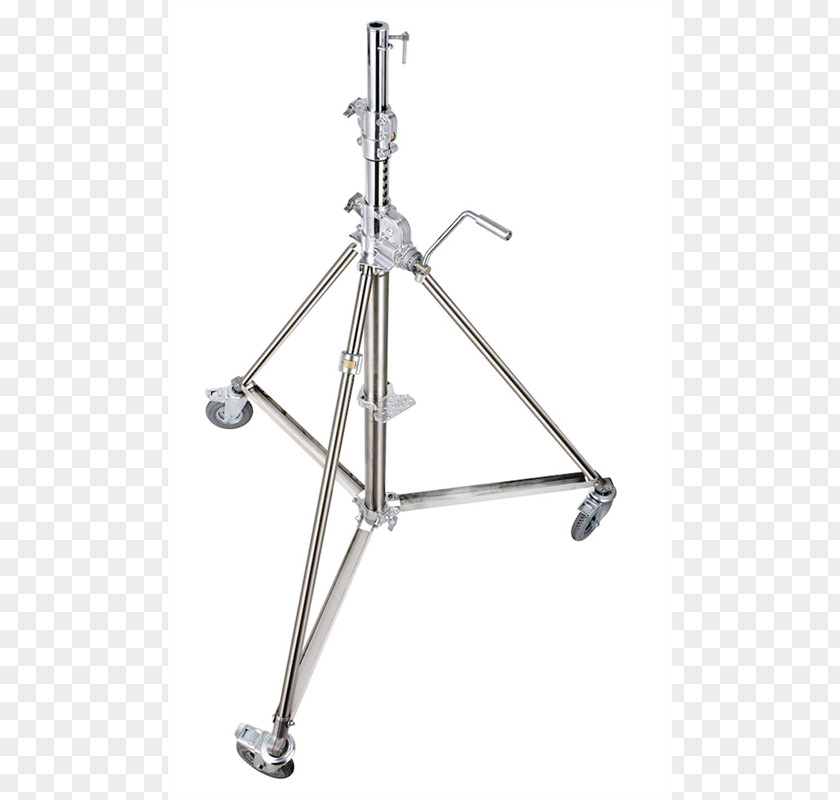 Lamp Stand Photography Manfrotto Stainless Steel Chrome Plating Riser PNG