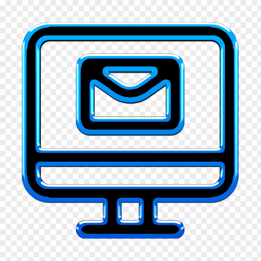 Monitor Icon Email Advertising PNG