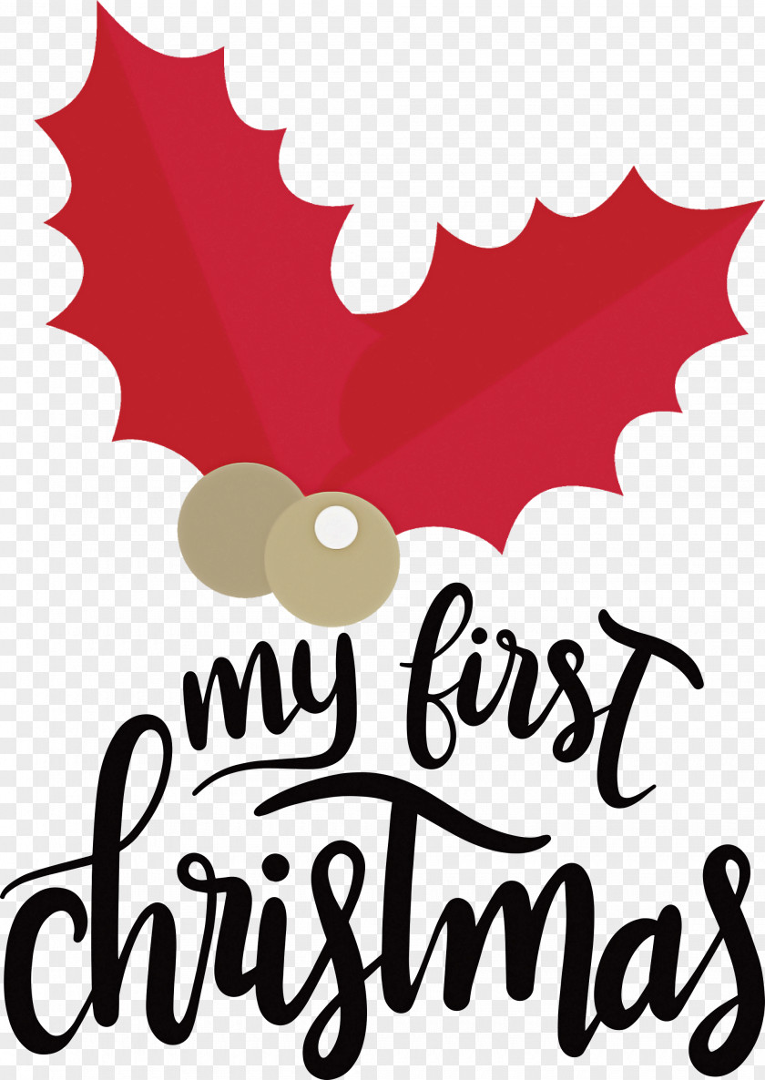 My First Christmas PNG