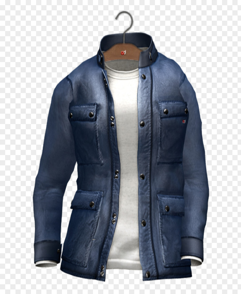 Ninth Pants Jacket Coat Denim Pocket Hood PNG