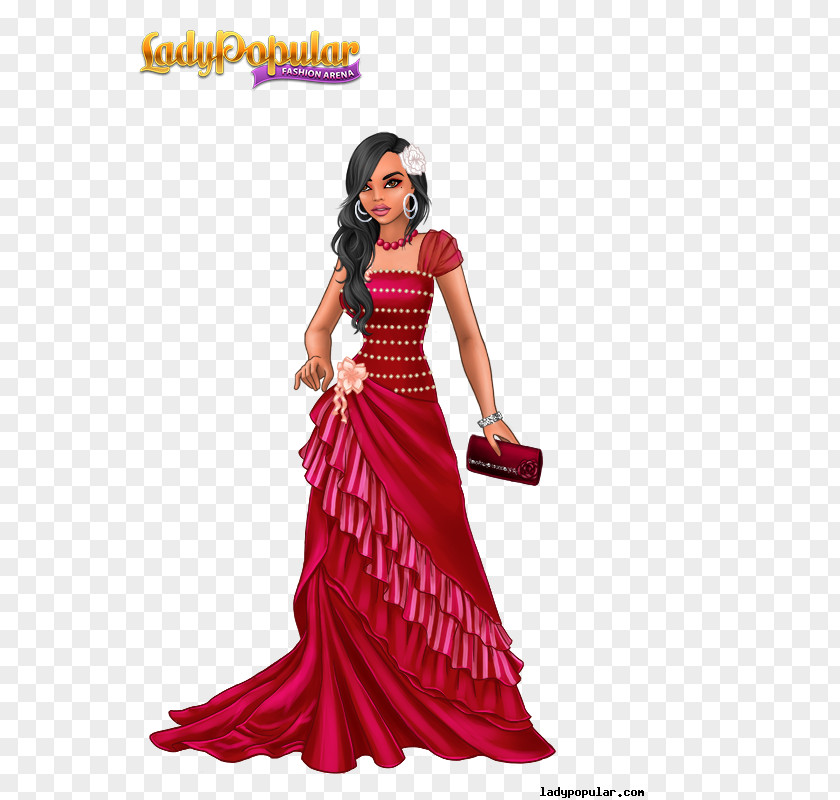 Red Carpet Lady Popular Fashion .de Woman Model PNG
