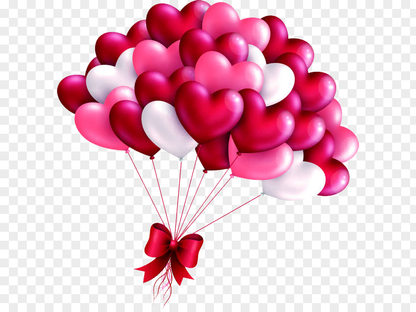 Valentines Day Love Balloon Valentine Heart Valentine's Picture Frame PNG