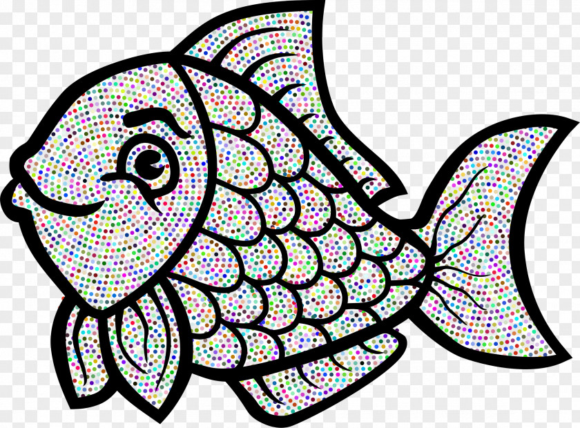 Fish Line Art Clip Drawing Illustration PNG