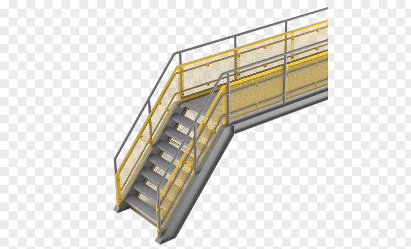 Honeycomb Mesh Sheets Staircases Steel Safety Guard Rail Construction PNG