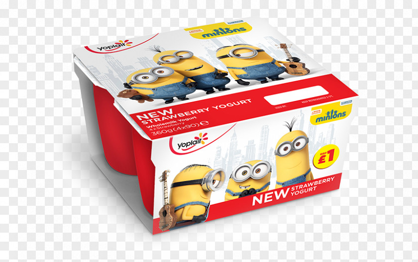 Milk Yoplait Yoghurt Minions Go-Gurt PNG