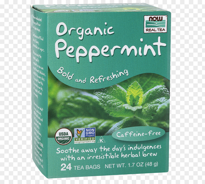 Peppermint Tea Hibiscus Organic Food Bag Basil PNG