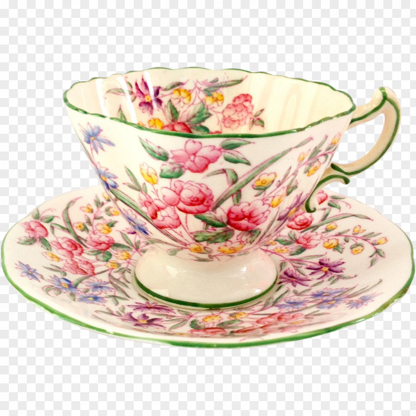 Tea Restaurant Dishes Saucer Tableware Plate Porcelain Coffee Cup PNG