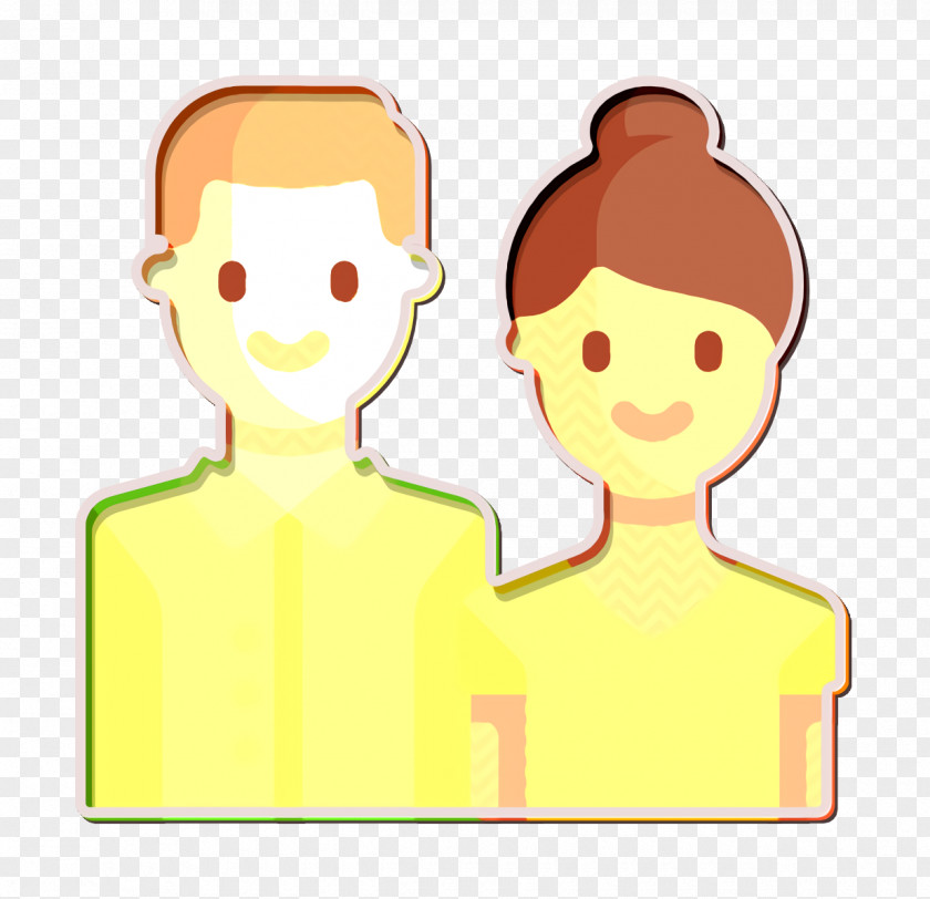 Animation Finger Love Icon Family Parents PNG