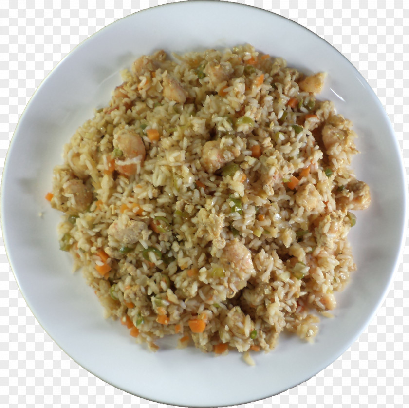 Chicken Pilaf Arroz Con Pollo Fried Rice Vegetarian Cuisine Couscous PNG