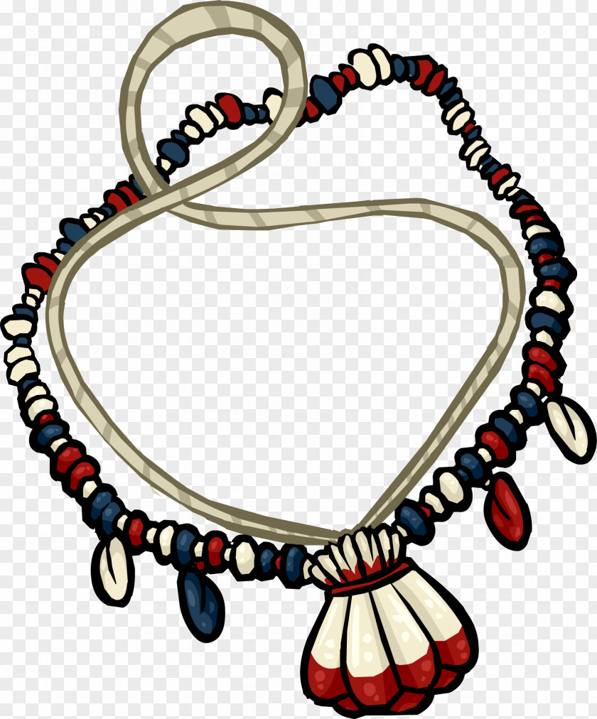 Low Collar Necklace Club Penguin Shell Jewelry Seashell Jewellery PNG