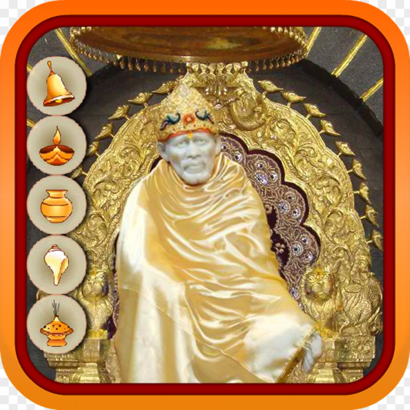 Vishnu Shirdi Rama Om Statue Carving PNG