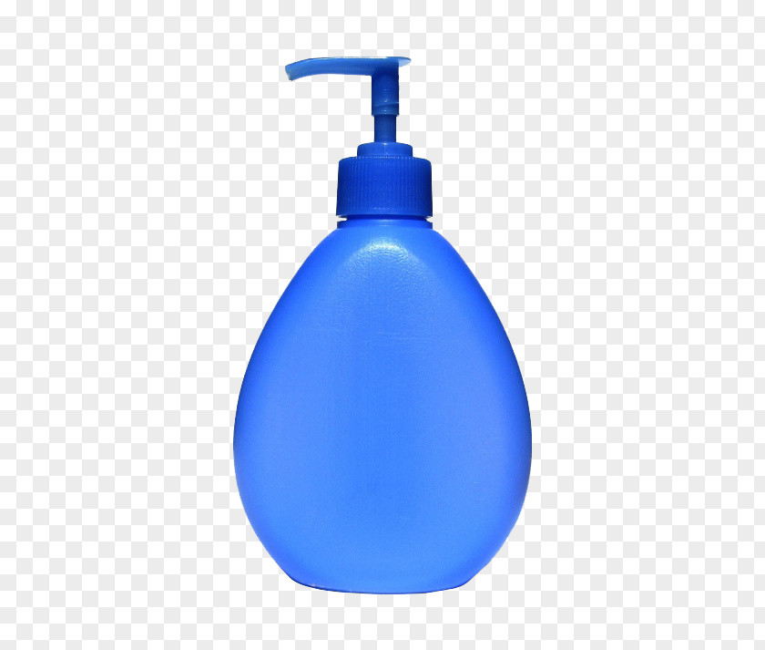 Blue Shampoo Bottle Plastic PNG