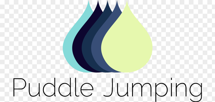 Jumping In Puddles Logo Brand Product Design PNG