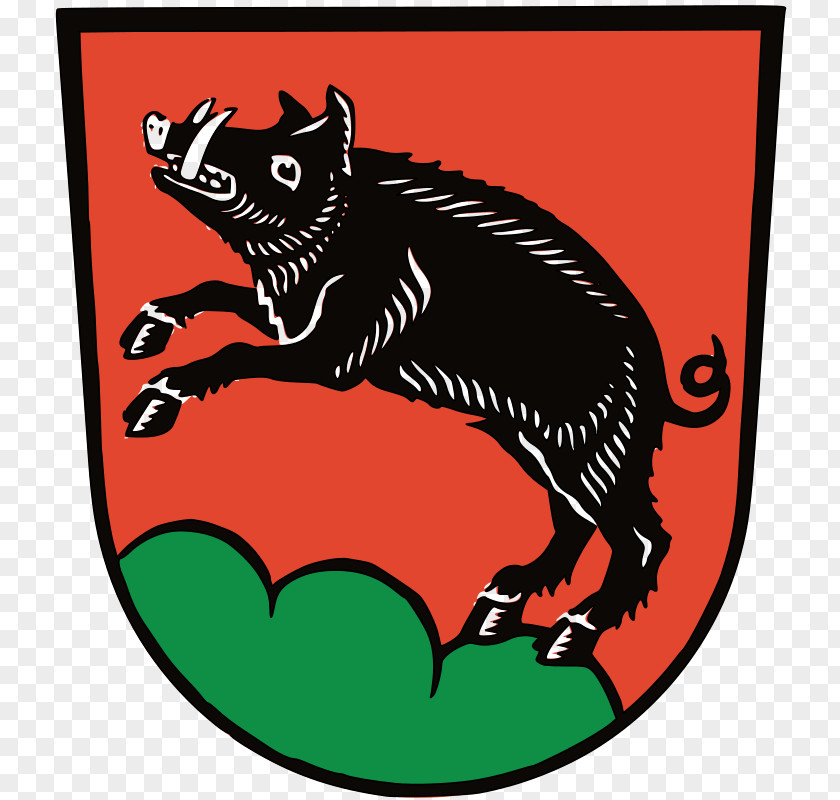 Kirchendemenreuth Vulkanerlebnis Parkstein Markt Coat Of Arms Cinghiale PNG