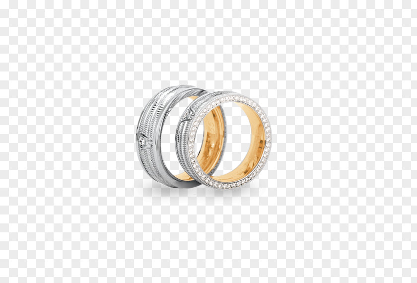 Ring Silver Body Jewellery Wellendorff PNG