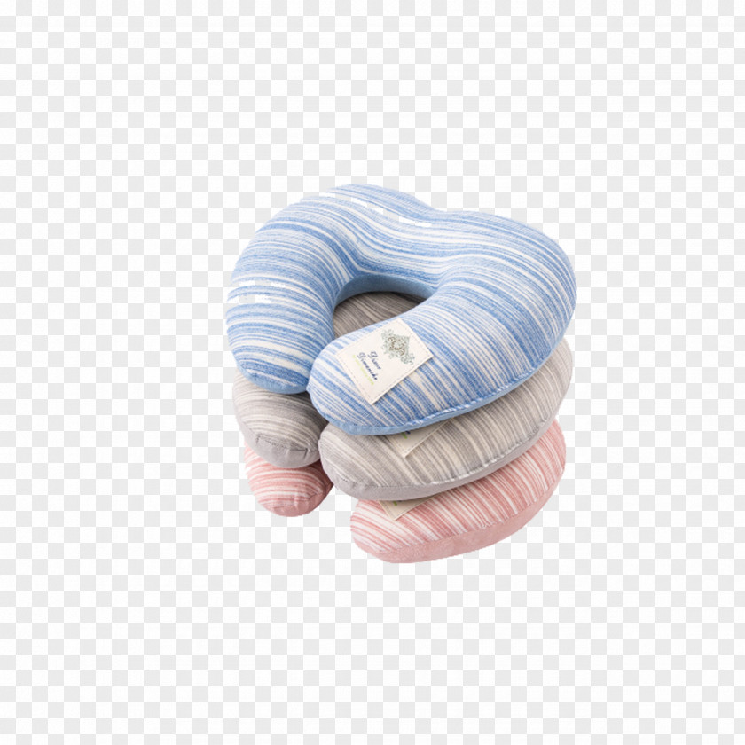 Simple Small Fresh U-shaped Neck Pillow Cushion PNG