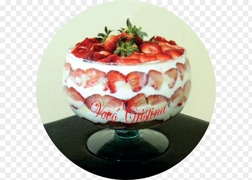 Strawberry Chantilly Cream Pie Torte Trifle Custard PNG