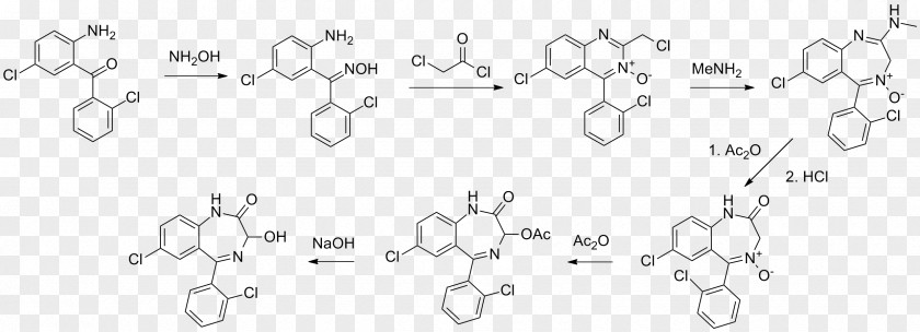 Synthesis Lorazepam Alprazolam Benzodiazepine Clonazepam Buspirone PNG