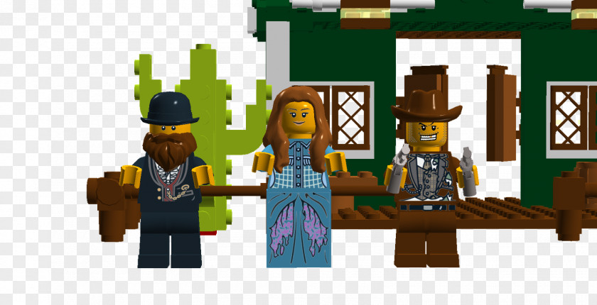 Western Saloon LEGO Animated Cartoon Video Game PNG