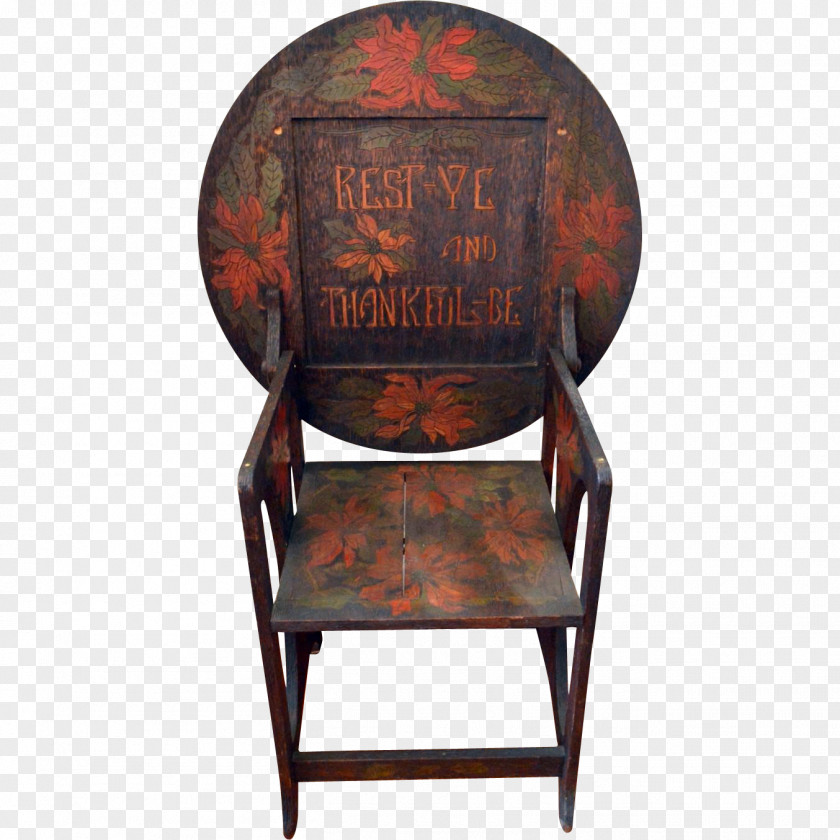Antique Tables Table Chair Hutch Furniture PNG