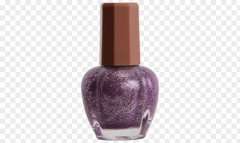 Beauty Nail Polish Purple PNG