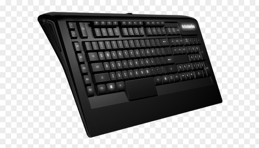 Computer Mouse Keyboard SteelSeries Apex 100 Membrane Gaming Keypad 300 PNG
